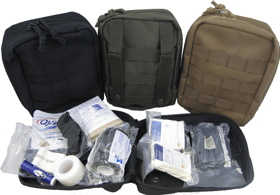 Military Individual First Aid Kit FA187 made by Elite First Aid CPR